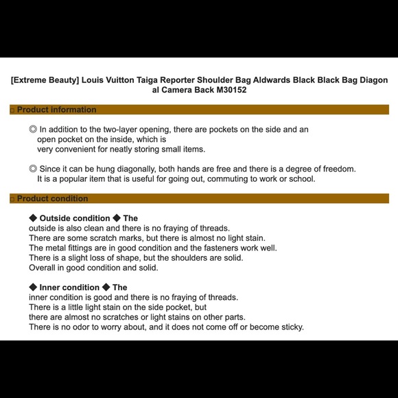 ❤️ Louis Vuitton Taiga Reporter - Picture 8 of 9